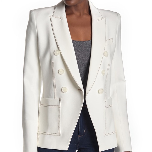 Veronica Beard Jackets & Blazers - Veronica Beard | Cosmo Dickey Jacket Off-white